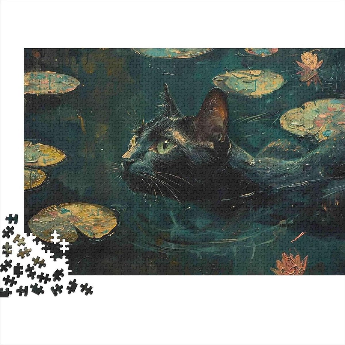 Papieren Puzzel - 1000 Stukjes - Ontspanning Thuis - Nauwkeurig Gesneden - 38 x 26 cm - Gekleurd
