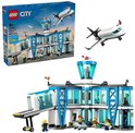 LEGO City Luchthaven met Vliegtuig (60502) doos en losse set met wit gebouw en vliegtuig.