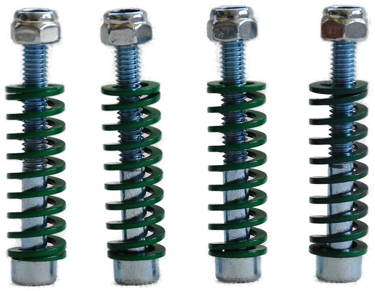 MWR MWR Luchtfilter Yamaha Adjustment kit of 4 springs,4 bolts,4 nuts