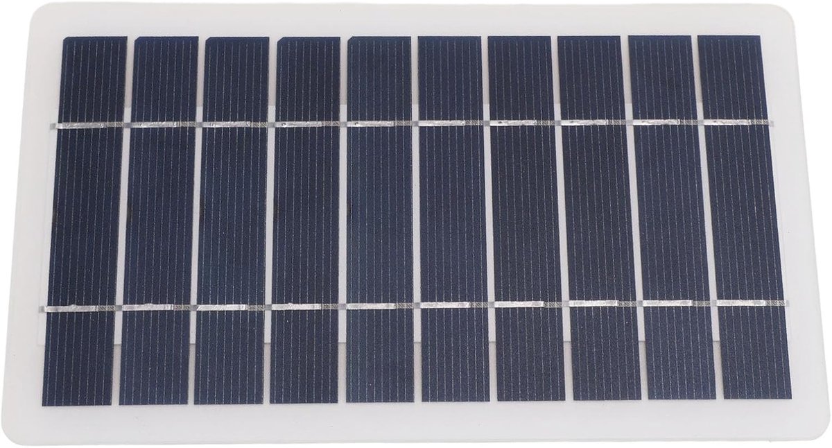 SnelShoppen - 5W Solar Panel Charger - Hoge Efficiëntie USB Zonnepaneel voor Laptop, Radio, Mobiele Telefoon - Draagbaar voor Camping en Noodstroom