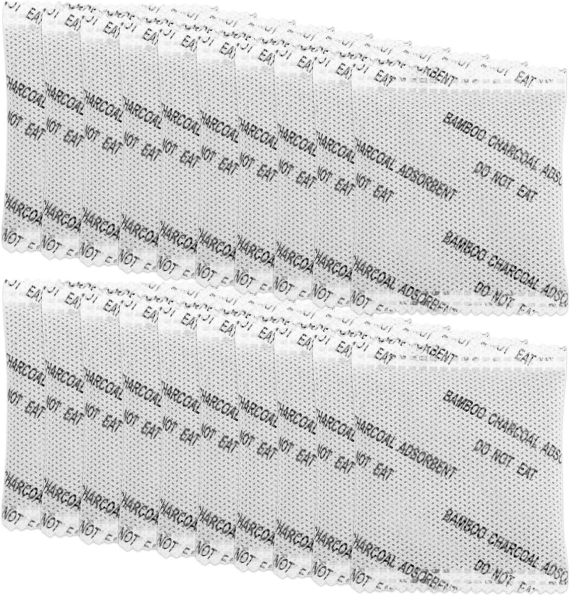SnelShoppen - 20 stuks Actieve Koolzakjes - Geurabsorber Geurverwijderaar - 10 g per Zakje - Ideaal voor Kattenbakvulling, Kledingkasten, Schoenen, Au