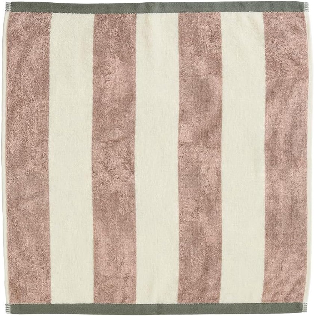 SnelShoppen - Deauville Katoenen Jacquard Handdoek 50x50 cm - Luxe Keuken- en Theedoeken - Zacht, Efficiënt en Stijlvol - Natuurlijk Kleurenschema - P
