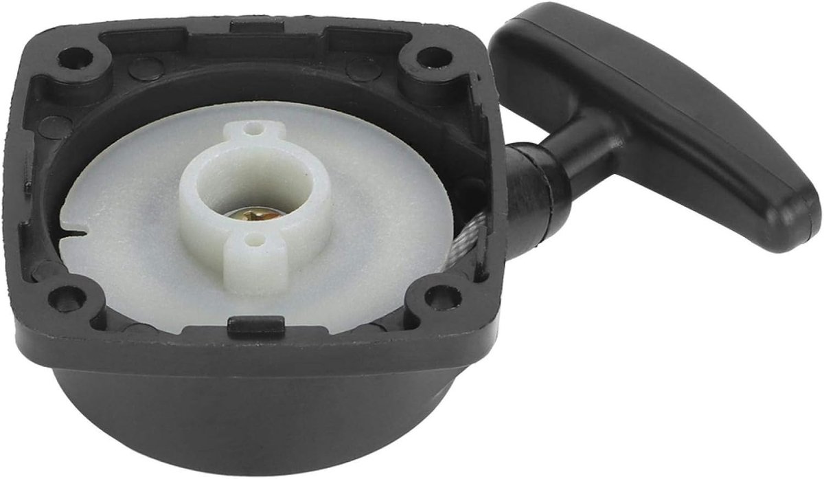 SnelShoppen - 7cm x 7cm 23CC Start Assembly met Retour Starter voor Heggenschaar, Geschikt voor 1E32F Motor, Duurzaam Metaal, Betrouwbare Onderdelen