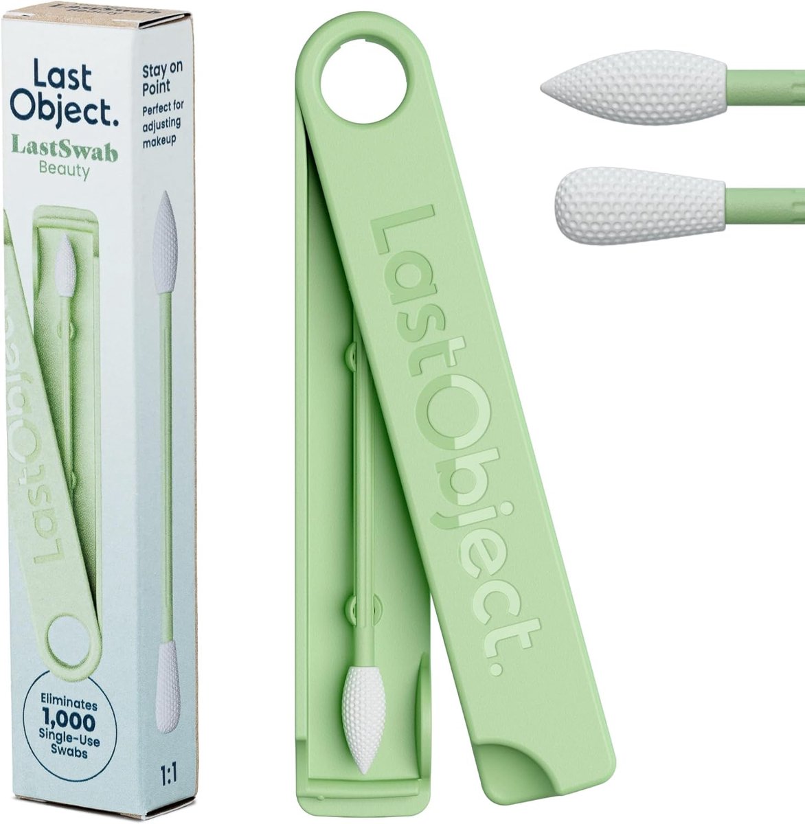 SnelShoppen - Herbruikbare LastSwab katoen pads voor je schoonheidsroutine - Duurzaam alternatief voor wegwerppads - Eenvoudig schoon te maken - Inclu