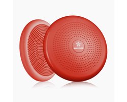 SnelShoppen - BODYMATE Ball Cushion 34 cm incl. Pomp - Zitbal Kussen, Air Cushion, Balanskussen, Steunkussen voor Core, Fitness, Rehabilitatie, Coördi