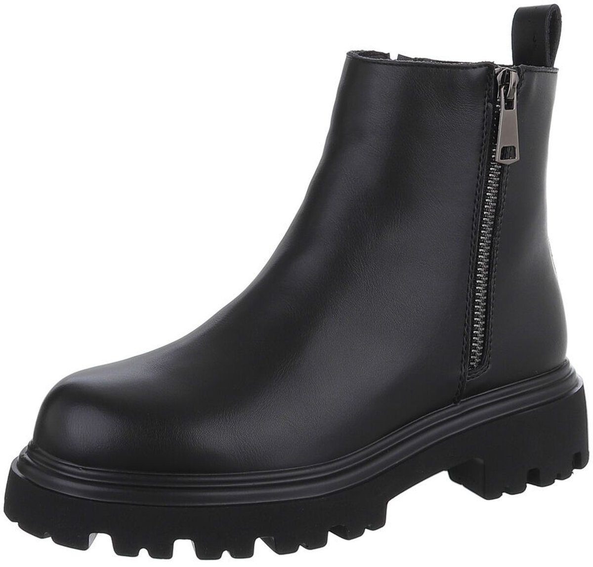 Enkellaars - ritssluiting en profielzool - dames Mt:39