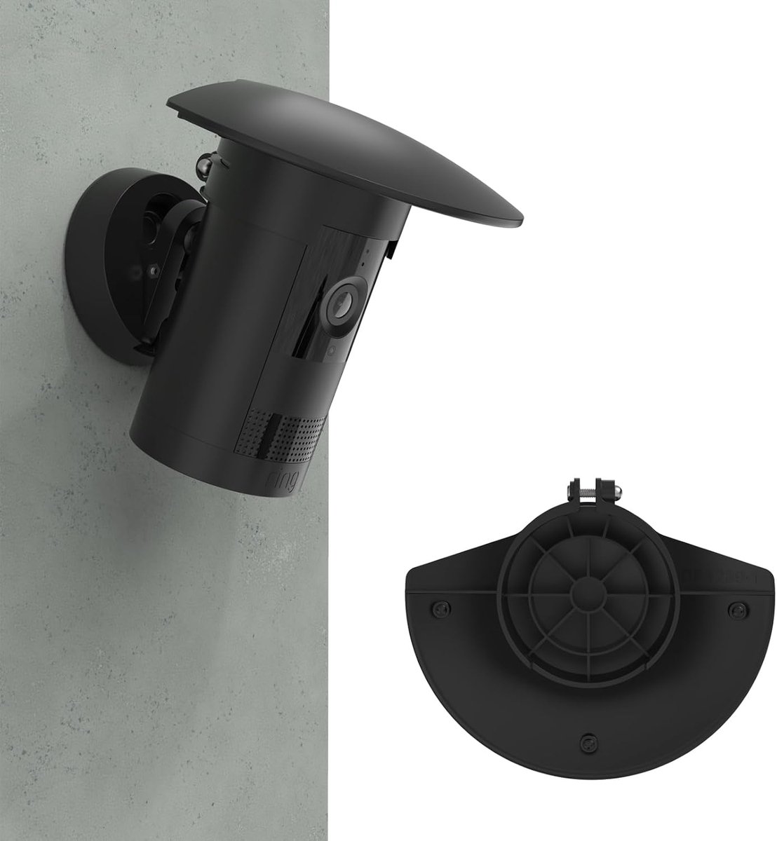 SnelShoppen - Beschermende Plastic Behuizing voor Buiten Camera Plus - UV Bestendig, Waterdicht, Duurzaam ABS, Eenvoudige Installatie - Zwart