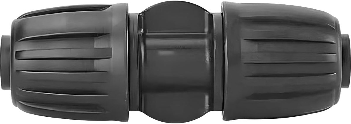 1/2 inch irrigatiekranen, druppelpijp weerhaak connector | Rechte 1/2 inch druppelbuis, irrigatieverbinder, PP-kunststof, lekvrij, steekmontage zonder gereedschap