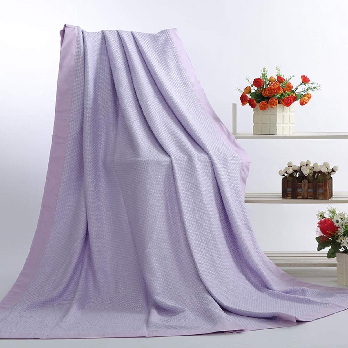 fleece werpdekens Reisformaat - Superzachte donzige warme stevige bedspreien voor bank Microfiber deken -1_120 cm X 100 cm