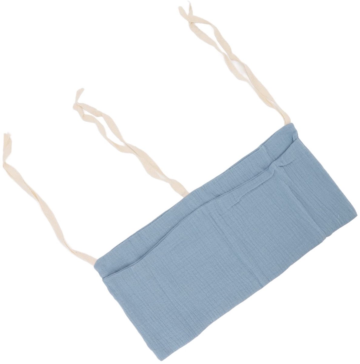 Dailygoods- Opbergtas Wasbaar - Hangende Opbergtas - Katoen - 2 Zakken - 38 x 18 cm - Veilig voor Baby - Hangtas