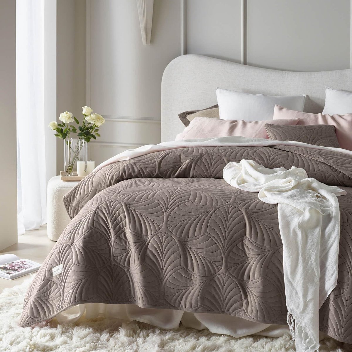 Dailygoods- Sprei 200 x 220 cm - Fluwelen Woondeken - Bedsprei/Bankspeel - Duurzaam/Robust - Hoogwaardig Velours - Exclusief Design