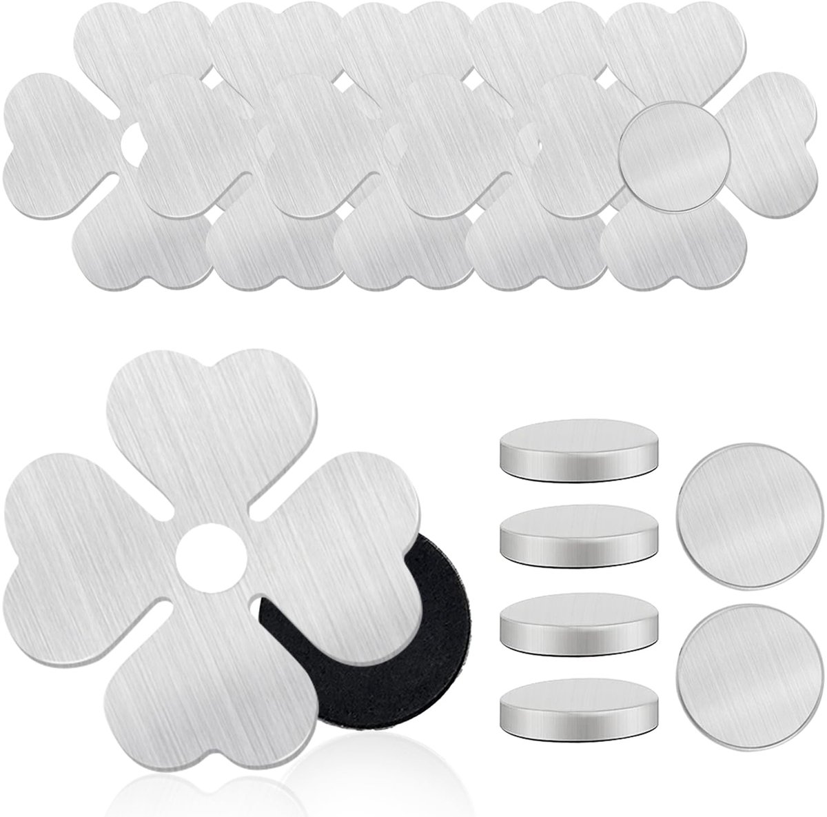 8 stuks magnetische tafelkleedgewichten voor buiten, tafelkleedgewichten voor buiten, extra zwaar, tafelkleedgewichten van roestvrij staal, tafelkleedgewichten voor tafelkleden, gordijn, douchegordijn