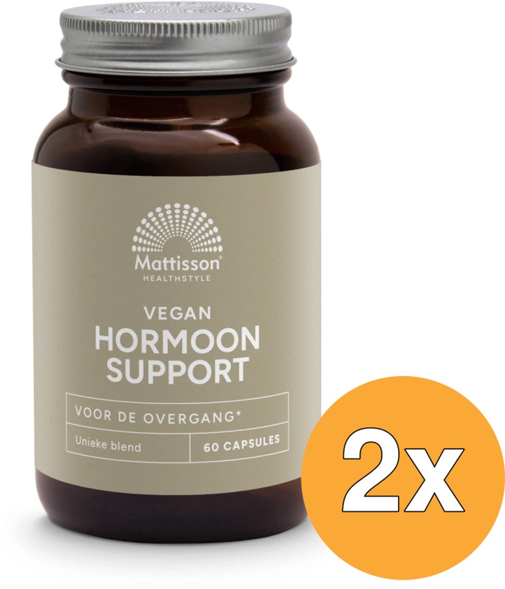 2x Mattisson Hormoon Support (60 capsules)