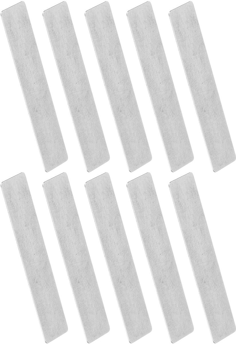 Dailygoods- Luchtcompressor Klepplaten Set - 10 Stuks - Gietijzeren Pompaccessoires - Geschikt voor 51 Mm Cilinder - Onderdeel voor Onderhoud - Hittebestendig - Ventielplaat