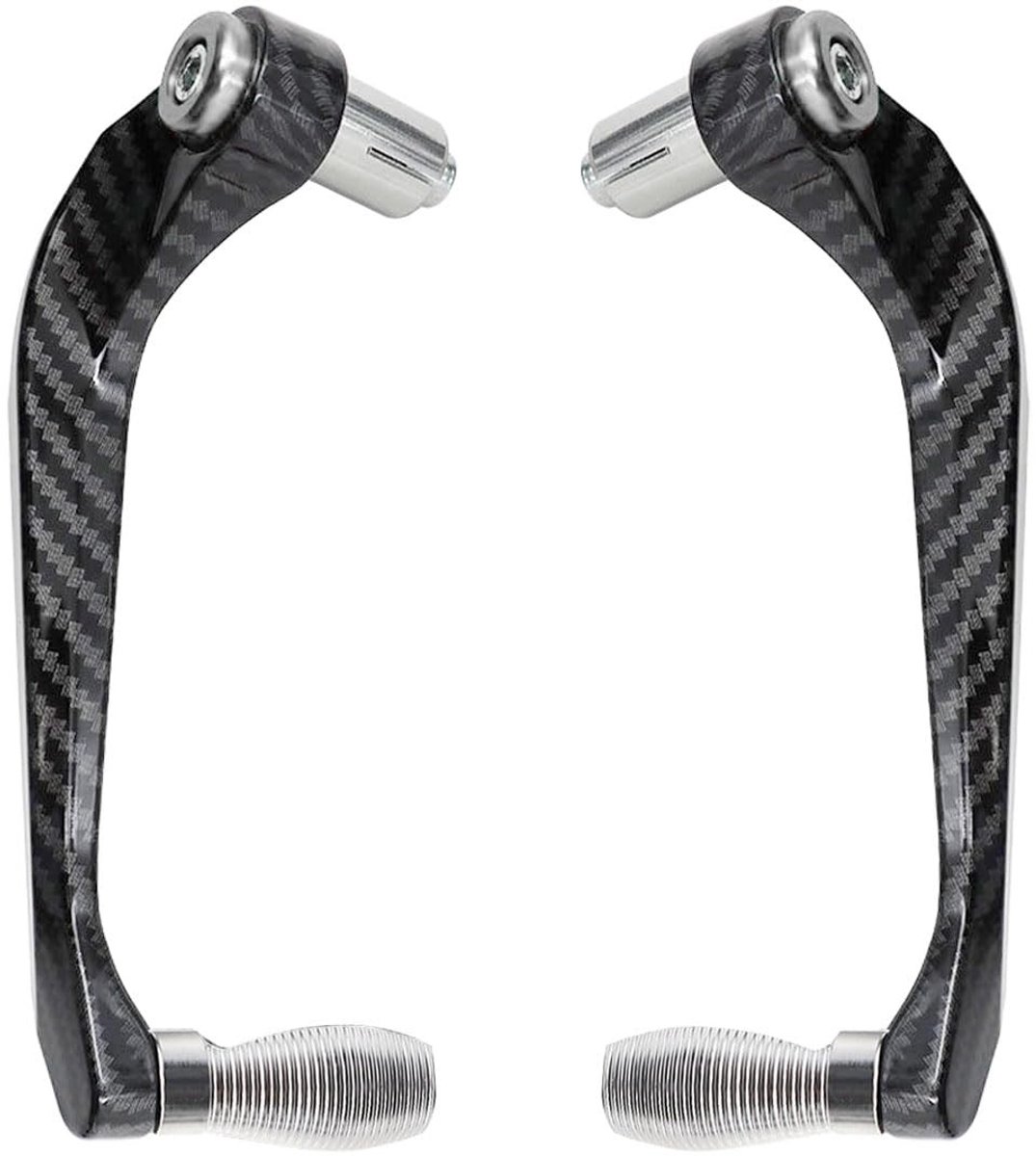 Dailygoods- Handbeschermers Skeeleren - Carbon Fiber/Aluminium Legering - 22mm Beugel - Stabiele/Duurzame Prestaties - Verbeterde Remprestaties - Bescherming tegen Handletsel