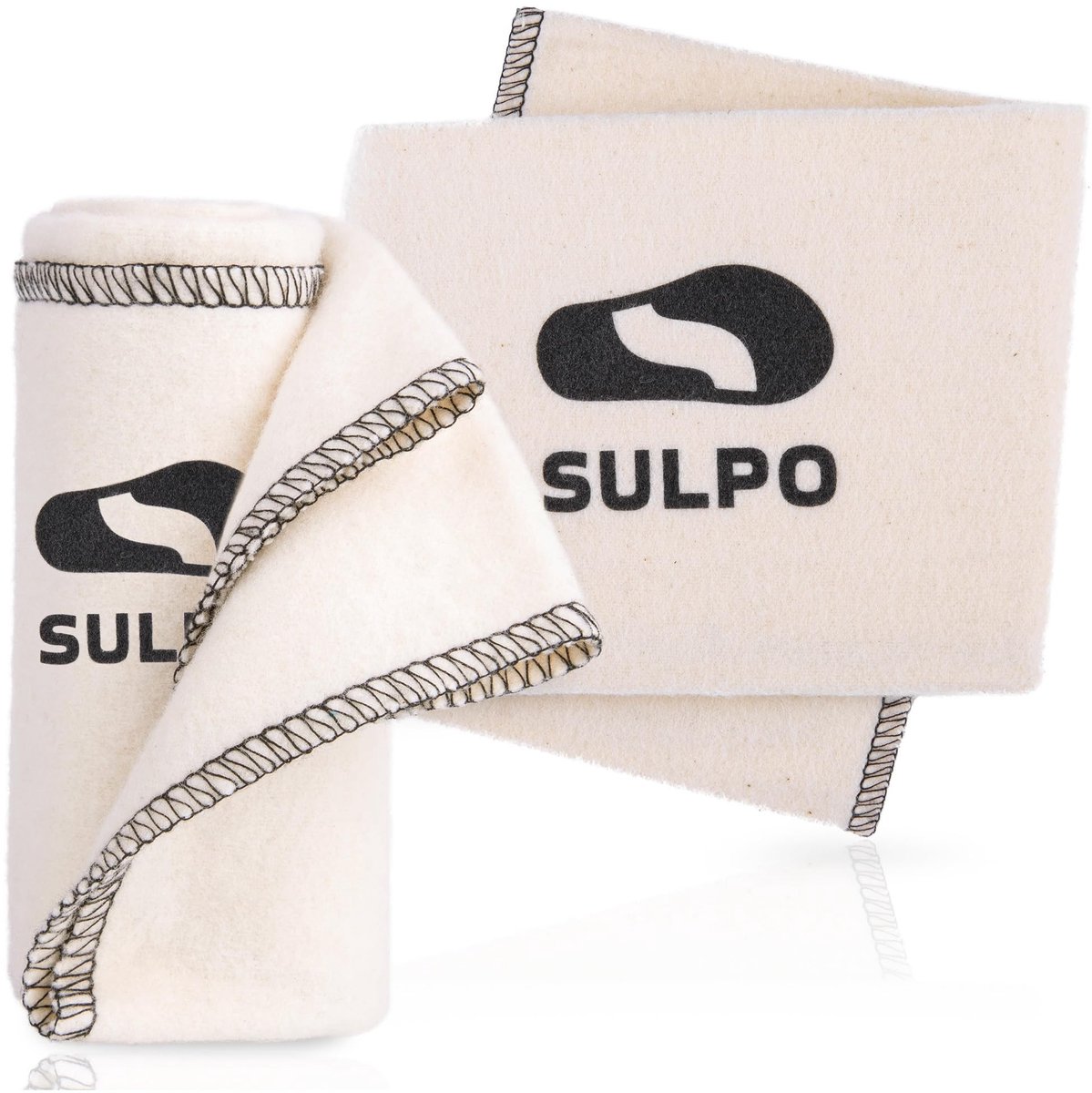 Dailygoods - Reinigingsdoek voor Schoenen - Set van 2 Stuks, Katoen en Pluisvrij