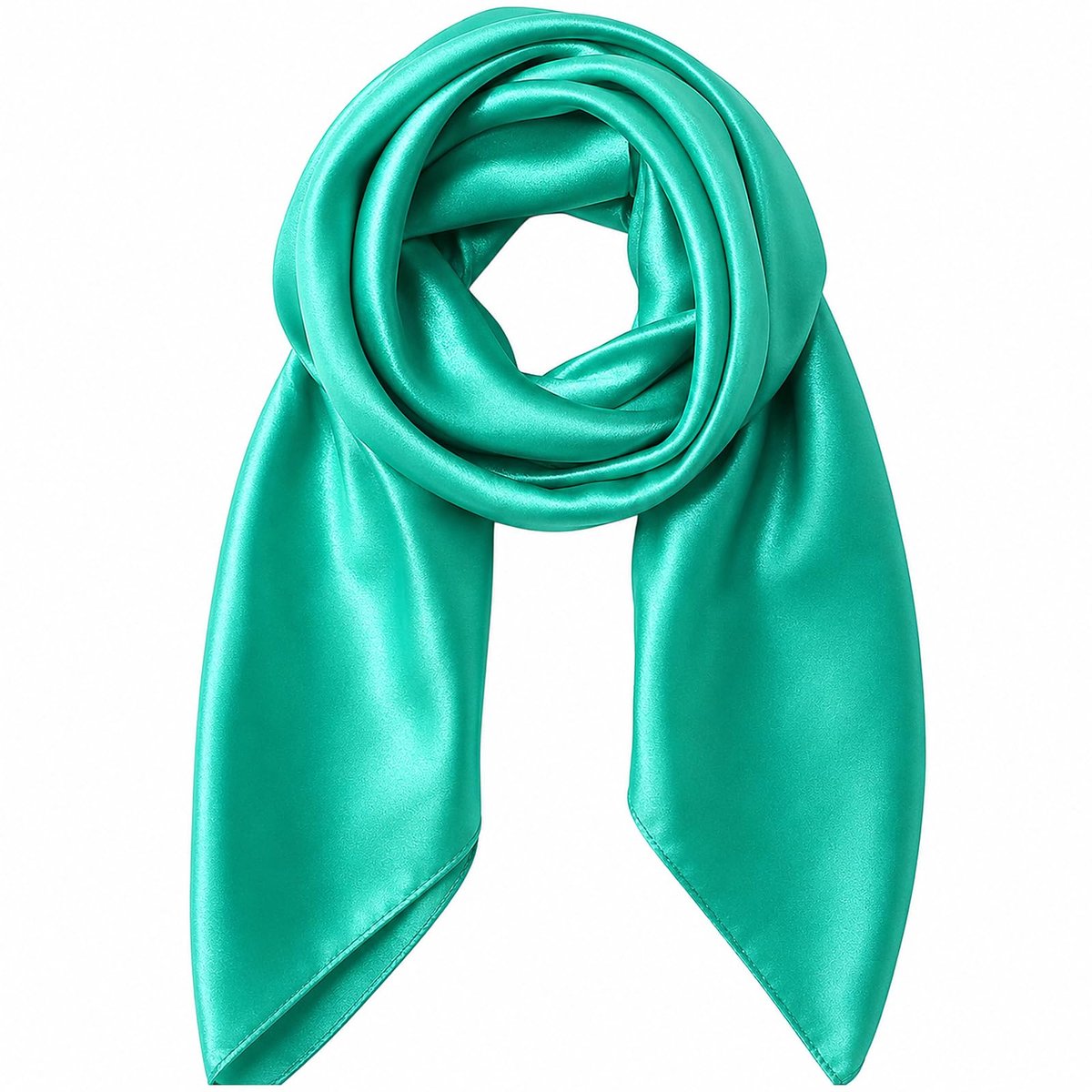 prinfantasy Dames sjaal hoofddoek halsdoek elegante sjaal vrouwen elegante zijden sjaal business zijden doek sjaal bandana zakdoek aanzet pols verpakking