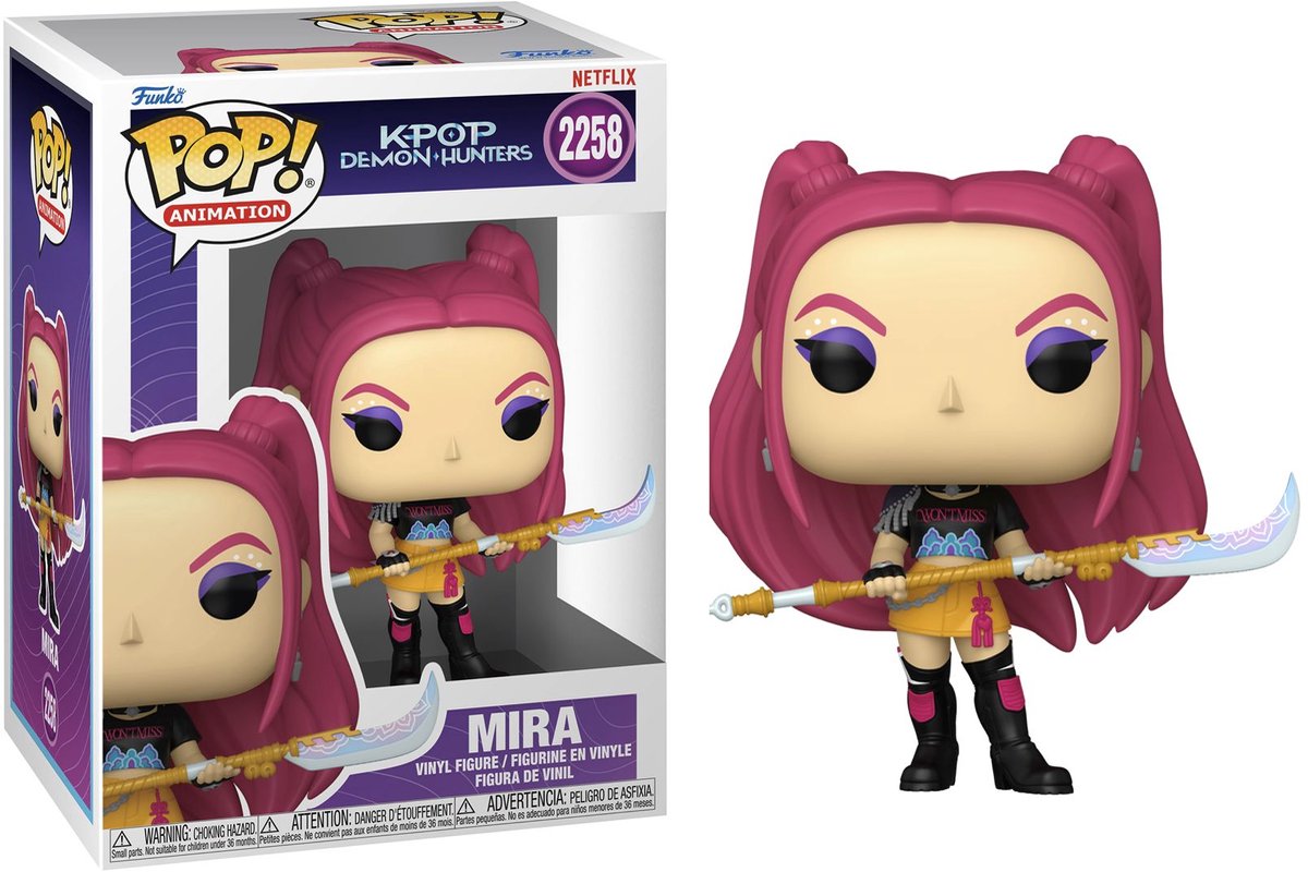 Funko POP Animation: KPop Demon Hunters - Mirai — afbeelding 4