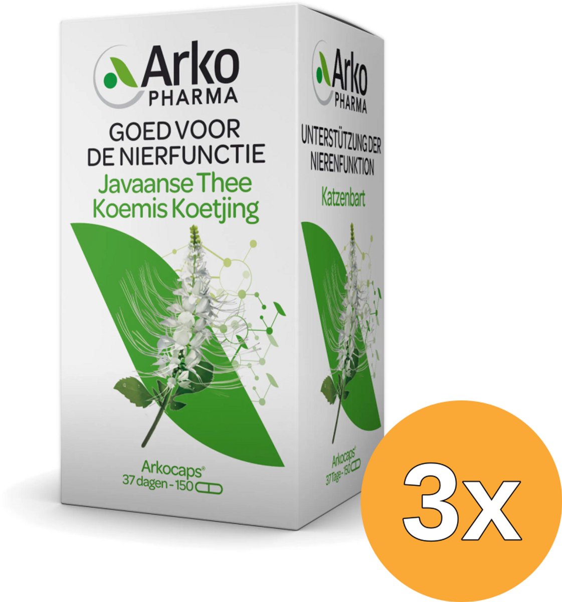 3x Arkocaps Javaanse Thee (150 capsules)
