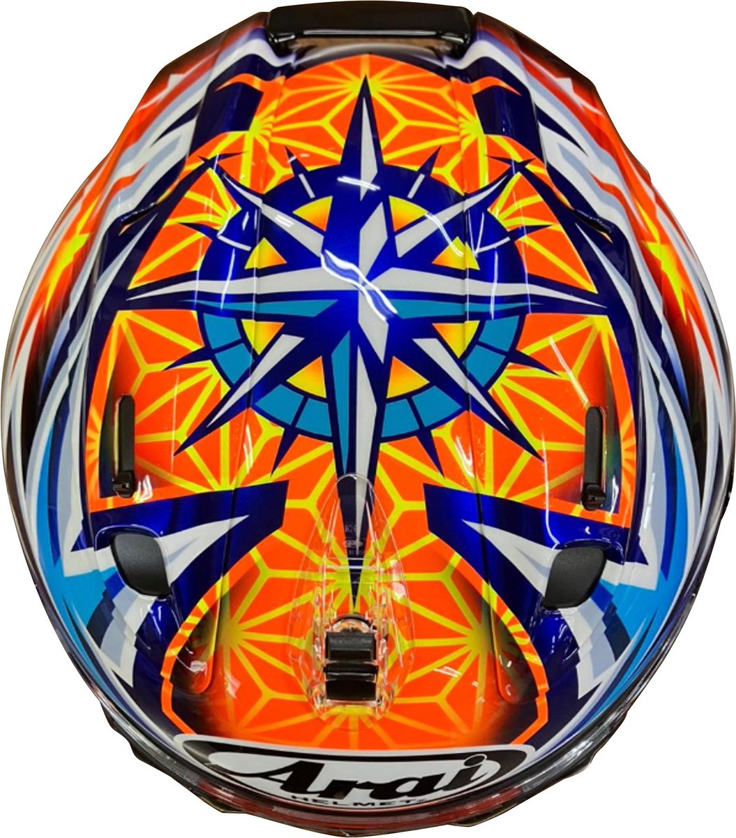 Arai RX-7V Evo Okamoto Compass Helm - – foto 2
