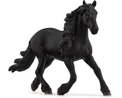 schleich HORSE CLUB | Friese hengst 13975 | gedetailleerd paard | cadeau voor meisjes en jongens | decoratie & verzamel­figuur | schleich paarden speelgoed vanaf 5 jaar | 5 x 16 x 11 cm