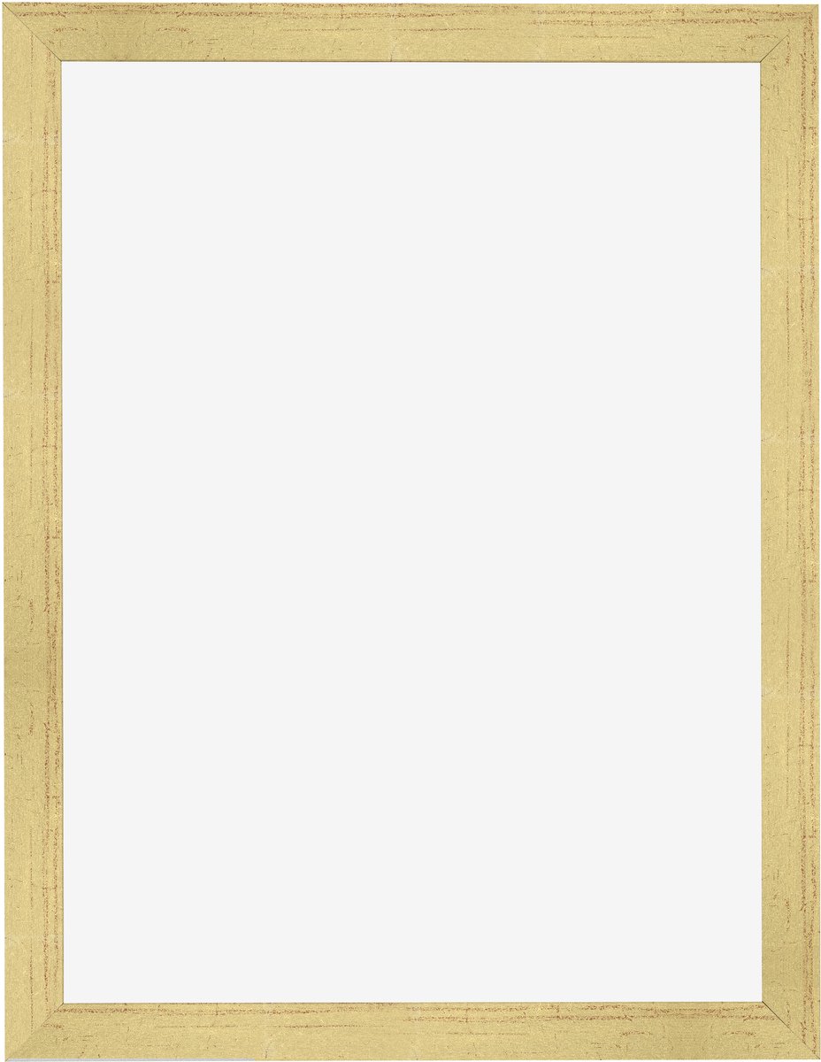 Fotolijst 48x64 cm - MDF - Goud Glans - Benno