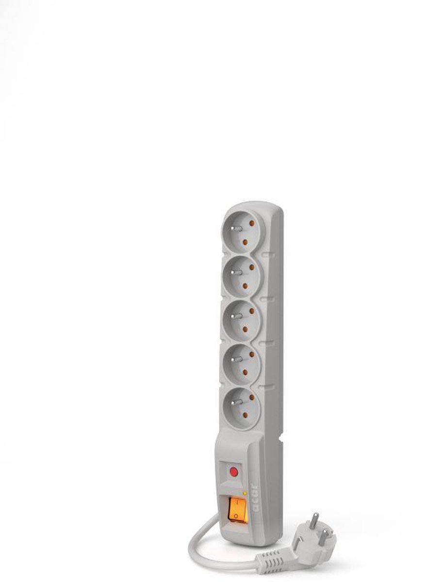Acar F5 Overspanningsbeveiliging Stekkerdoos Voor Computer, Tv-Apparatuur