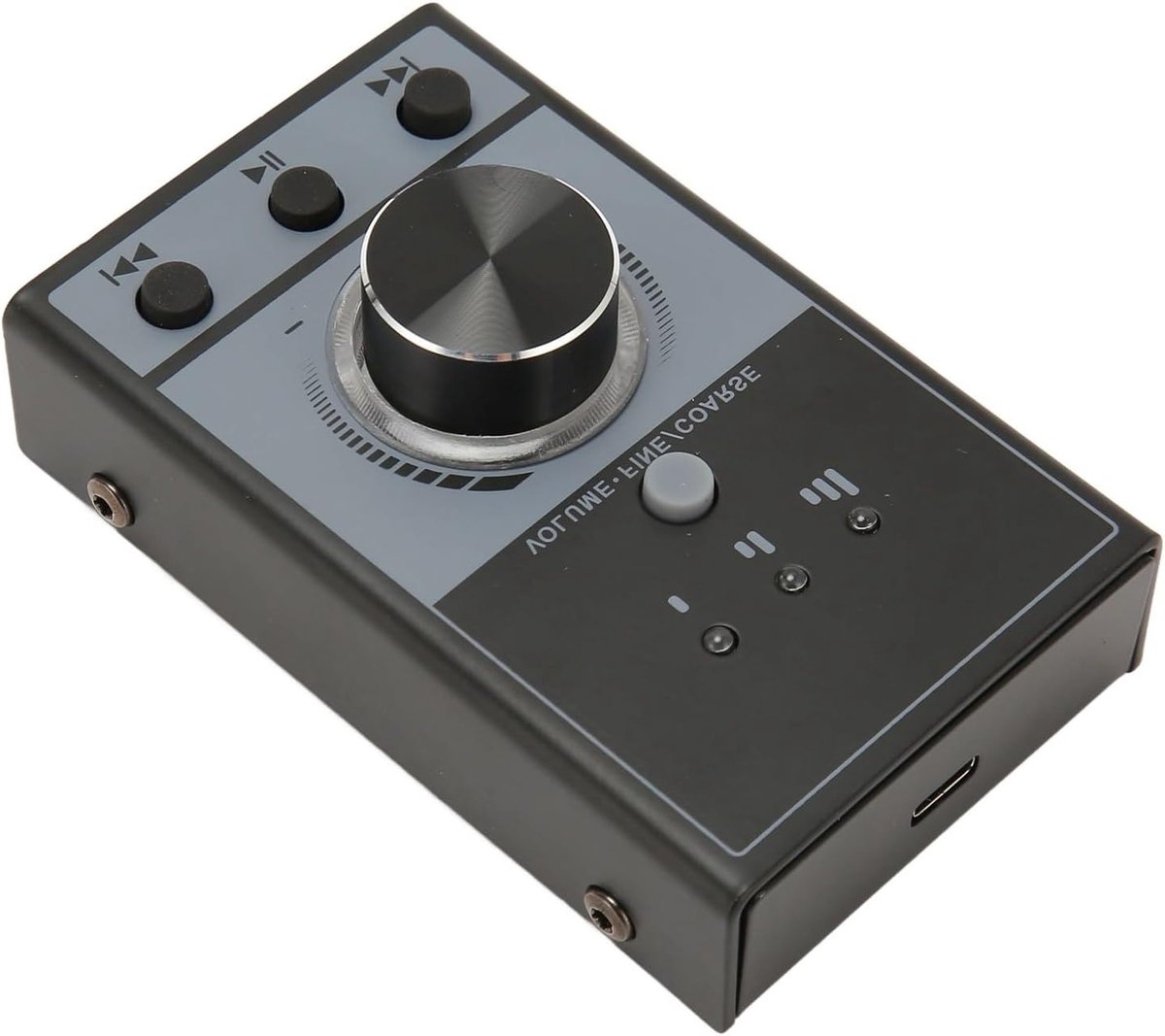 Draadloze USB Volume Regelaar voor PC en Computer Speakers met Mute Functie en Lange Kabel, Ondersteunt Windows en Android