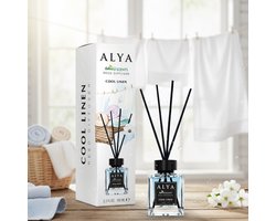 Alya - Geurverspreider - Cool Linen - 100ml - Luchtverfrisser