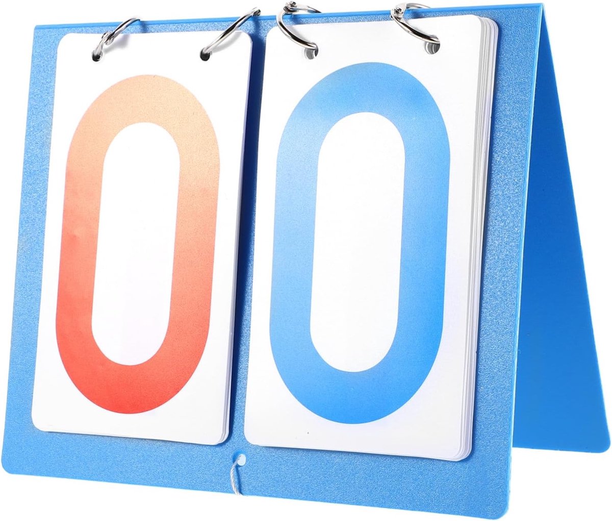 Scorebord Plastic - Score teller - Wedstrijd bijhouden - Duidelijke cijfers - 20 x 17.3 cm - Multicolor