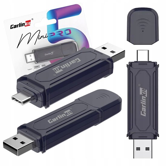CarlinKit mini SE Pro CarPlay Draadloze CarPlay & Android Auto Plug & Play CPC200-MINI SE Pro van Carlinkit — afbeelding 2