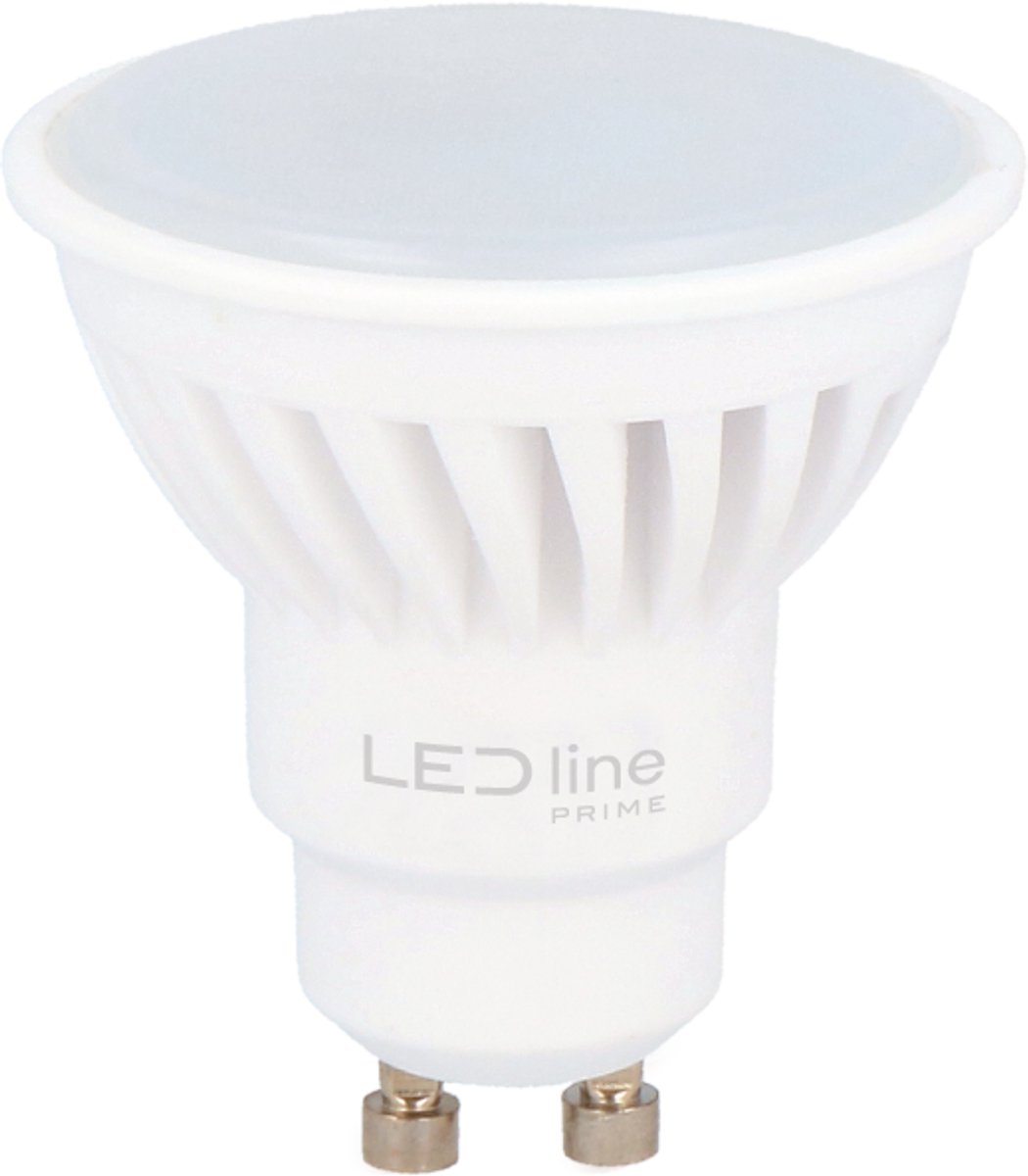 LED Line - LED GU10 - 10W 100lm p/w - 2700K - Keramisch