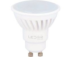 LED Line - LED GU10 - 10W 100lm p/w - 3000K - Keramisch