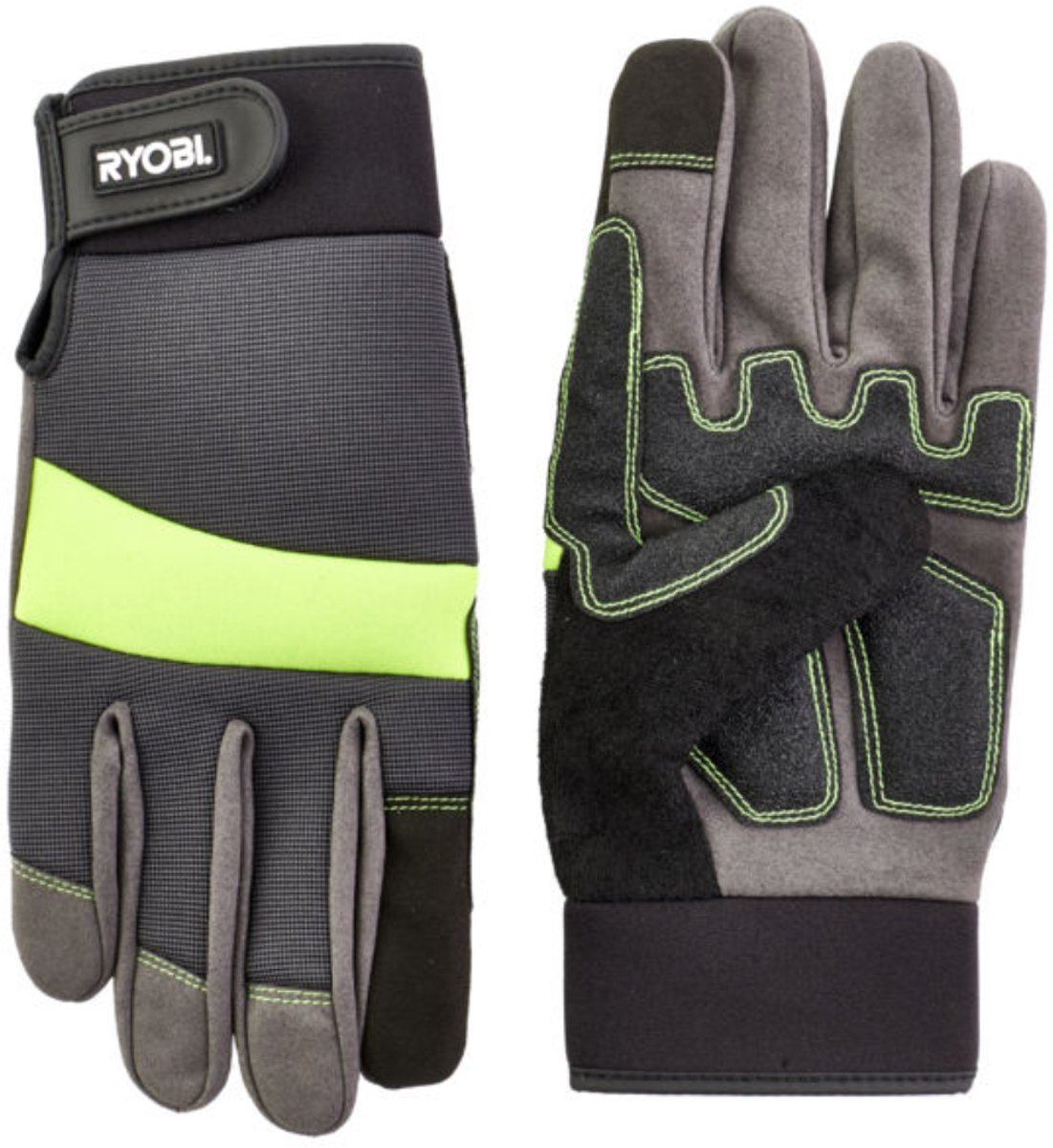 Ryobi Power Serie - Waterdichte Tuinhandschoenen - XL - Versterkte Handpalm - Geschikt voor Touchscreens