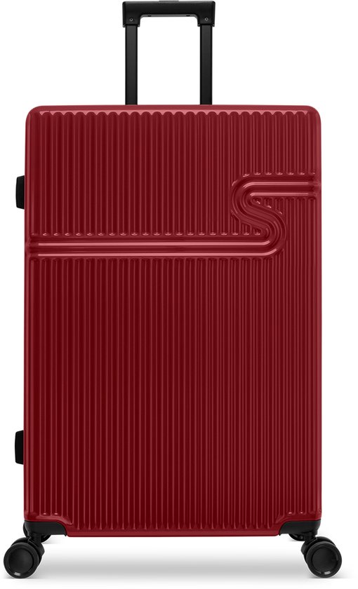 Koffer groot 76x51x28 cm - Reiskoffer met wielen - TSA Slot - 86L - Signature koffer Sun-Dried Tomato