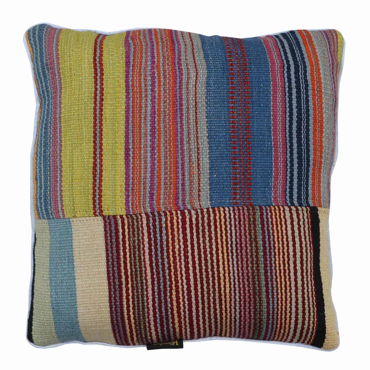 Afghaanse Wollen Art Deco Tapijt | Geometric Tapijt