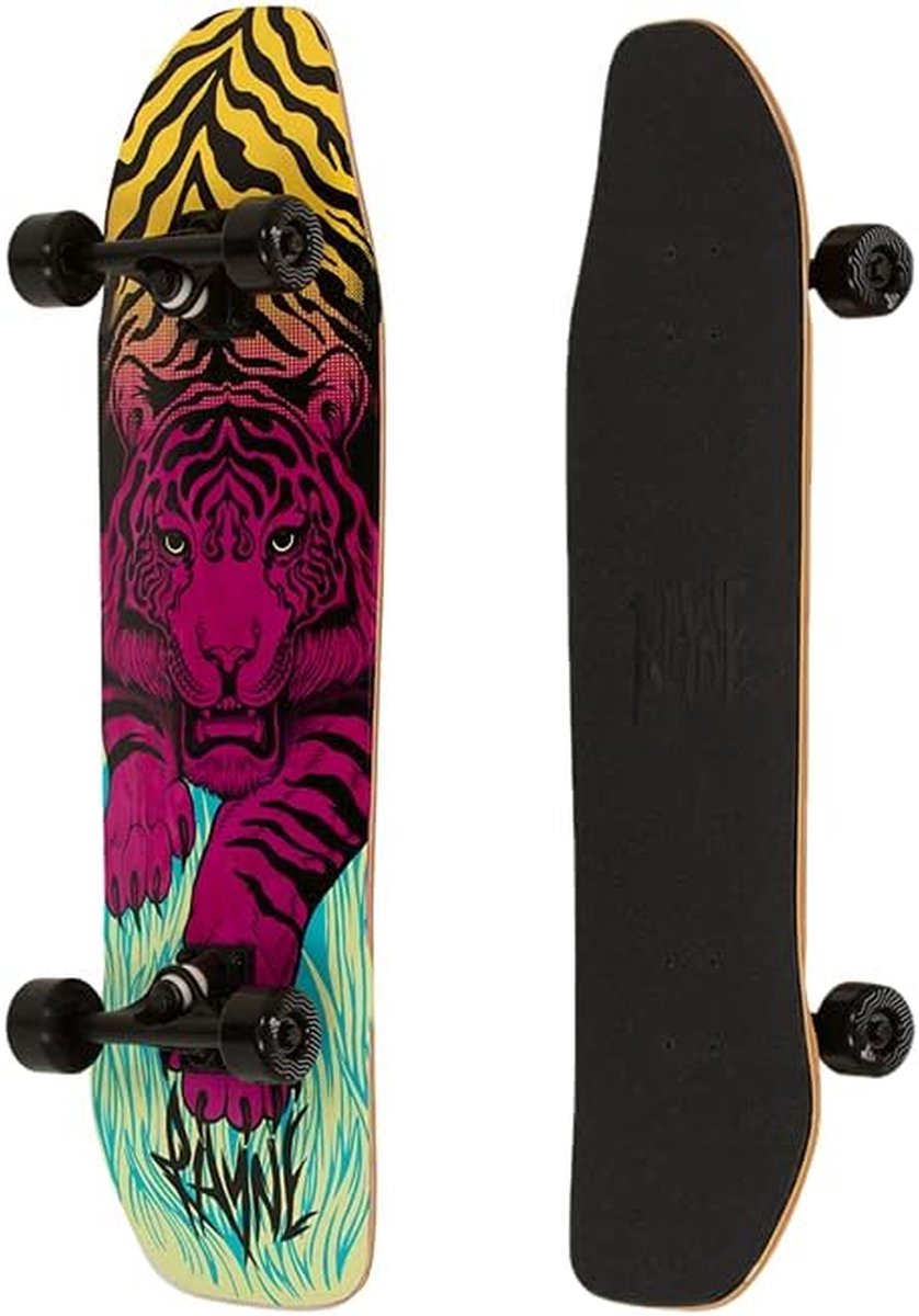 Cruiser Skateboard Longboard Dek Dagelijks Transport Dubbele Kick Design 32 Inch