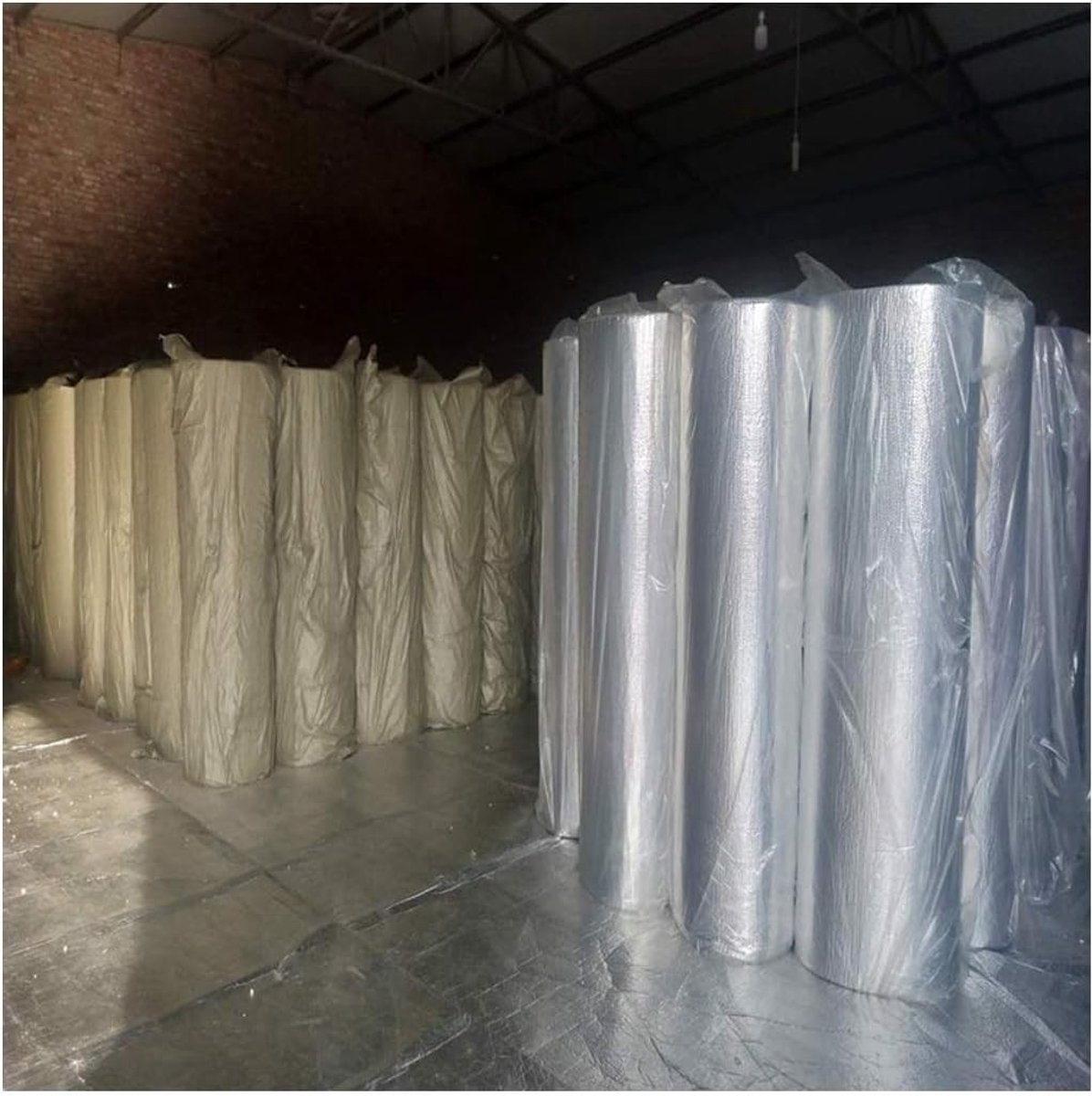 Isolatie Folie - Warmtefolie Bubbel - Energie Besparen - Dubbelzijdig Aluminium - 5mm Dik - Zilver