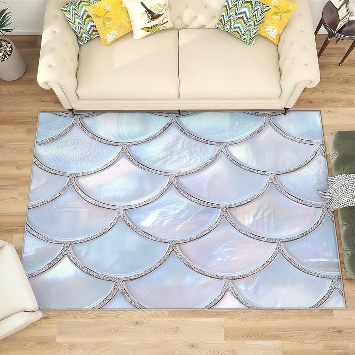 Vloerkleed - Oosterse vloerbedekking - Woonkamer decoratie - Machinewasbaar en antislip -