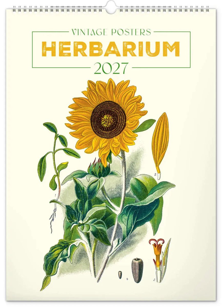Herbarium Kalender 2027 Groot