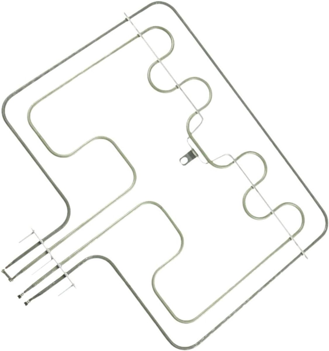 Verwarmingselement Oven - Fornuis Weerstand - Oven Reparatie - 2700 Watt Vermogen - 3570797021 - Metaal