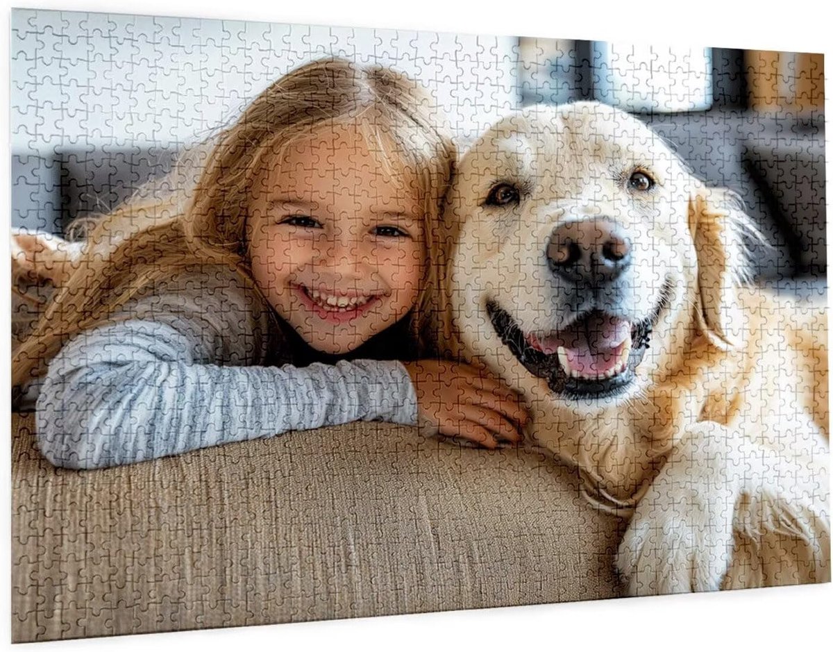 Gepersonaliseerde Puzzel - Foto Puzzel - Herinneringen Vormgeven - Uniek Cadeau Ontwerp - Tot 5000 Stukjes - Full Color
