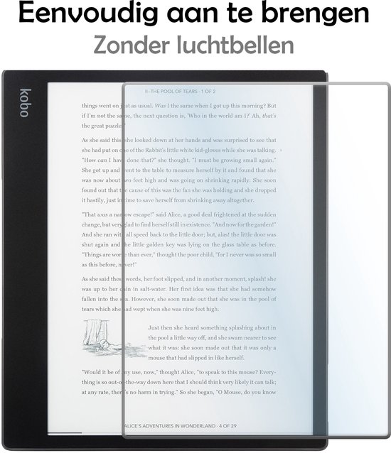 Hoes Geschikt voor Kobo Elipsa 2E - E-reader Bescherm Hoesje Case Sleep Cover Met Screenprotector - Hoes Geschikt voor Kobo Elipsa 2E Hoesje - Vlinders — afbeelding 4