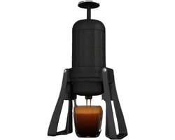 Draagbare Koffiemachine - Espresso Maker - Koffie Maken - Instelbare Druk - 180ML Capaciteit - Zwart