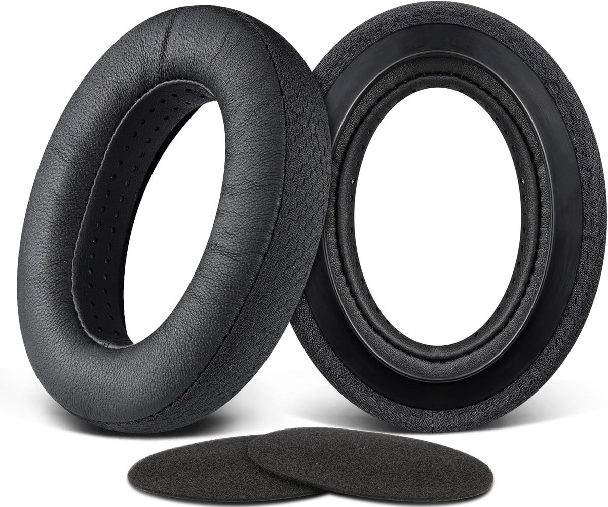 Lambskin Oorkussens Vervanging voor Sennheiser HD650 HD660S HD600 HD6XX - Geluidsisolatie, Extra Dikte en Comfortabele Pasvorm