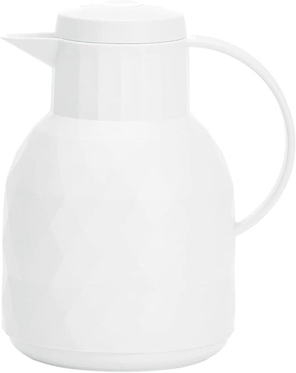 Glazen Thermoskan - Warmwaterkruik Ketel - Dranken Warm Houden - Dubbelwandig Vacuüm Isola