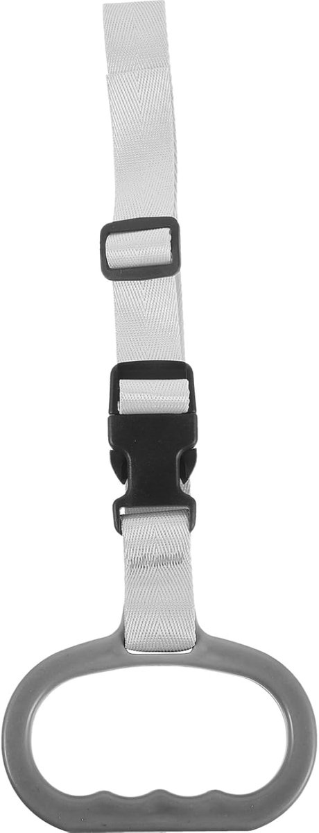 Autohandvat Assistentie - Steun handgreep - Veilig In- en Uitstappen - Verstelbare Band - 32x11cm - Grijs