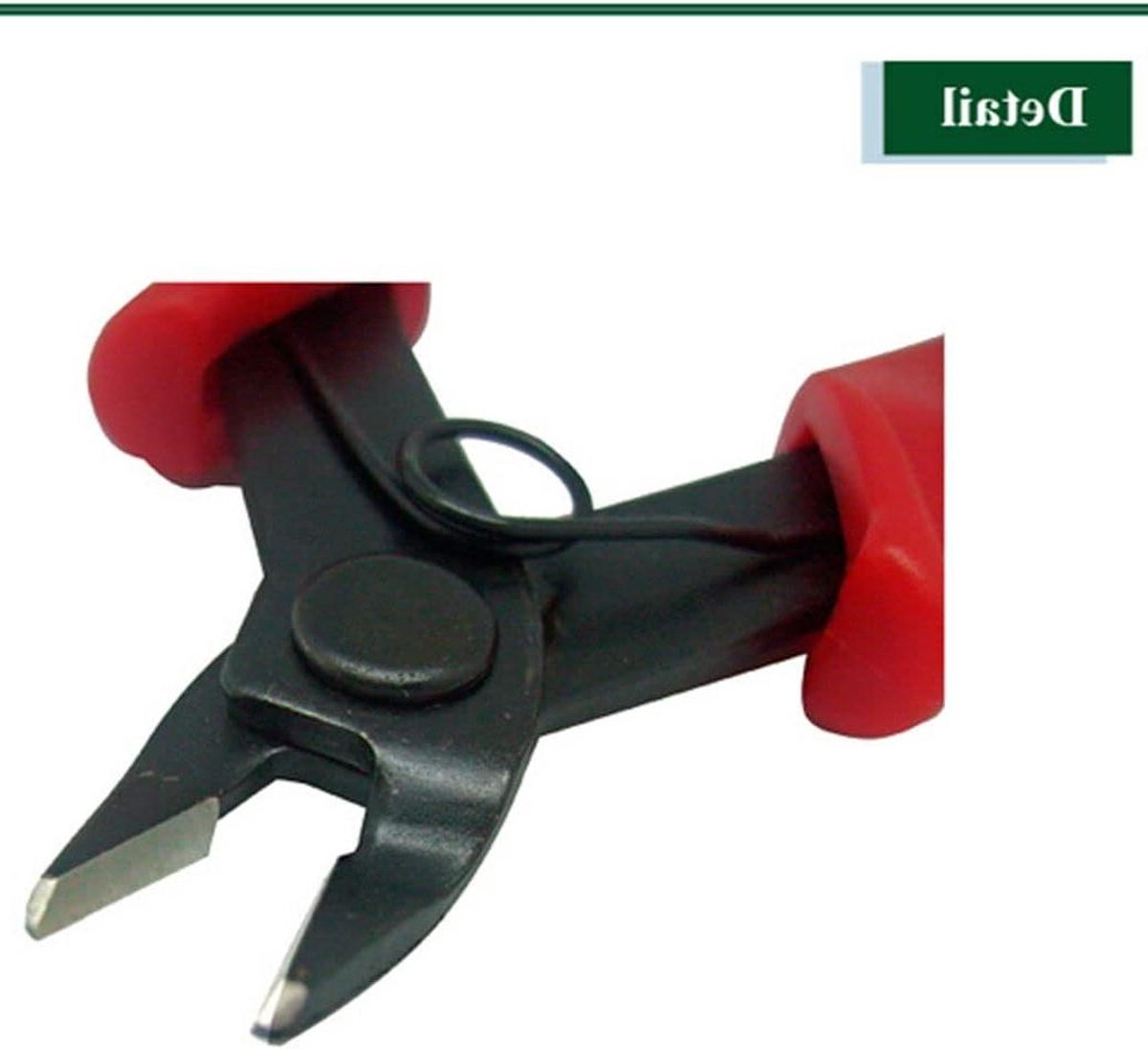 Mini Tang - Kabelstripper Cutter - Precisie Werk - Gehard Staal - 15 cm - Zwart