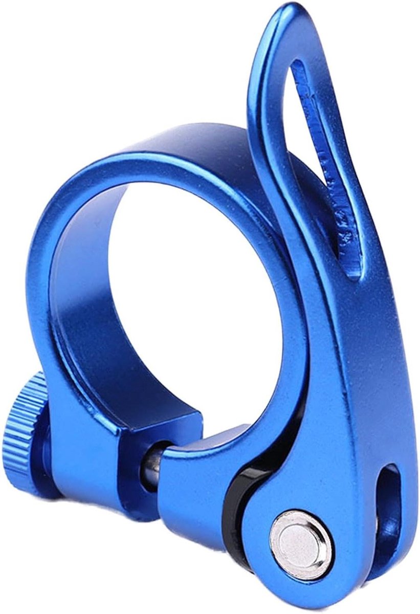 Zadelpenklem - Fietszadelklem - Fietsonderhoud - Snelsluiting - 30-32mm - Blauw