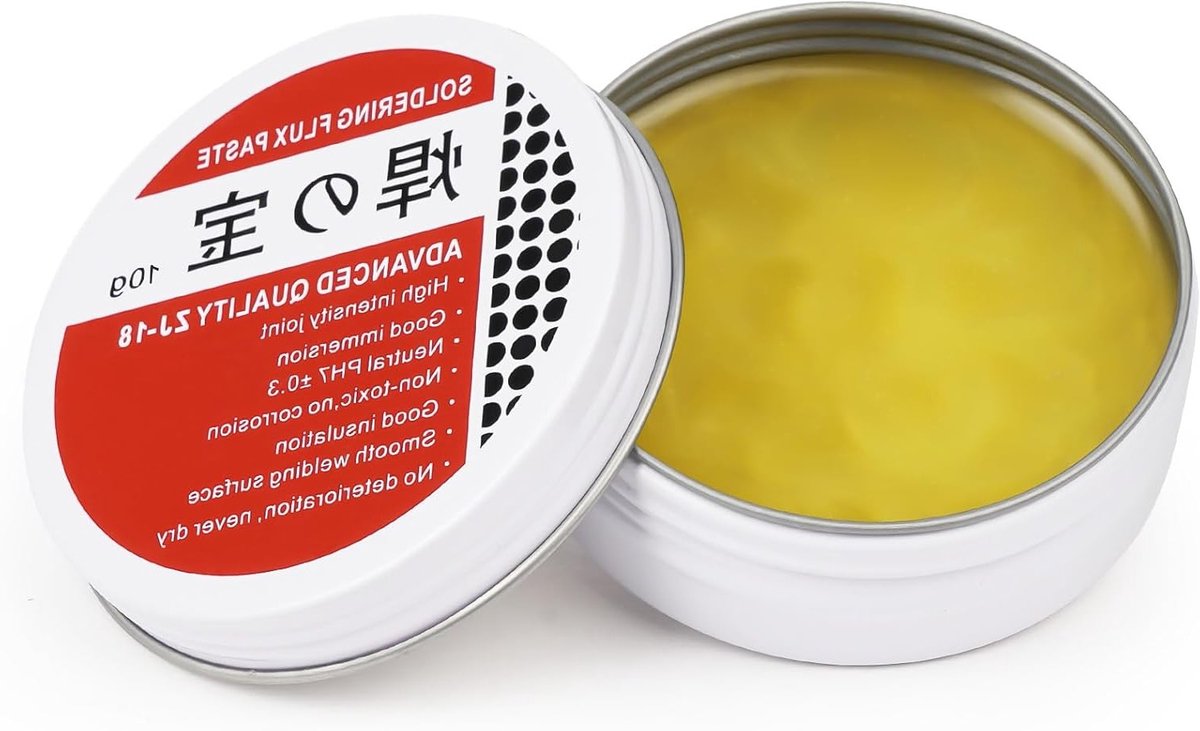 Solderpasta 10g - No-Clean, Loodvrij - Milieuvriendelijk - Geschikt voor Mechanica - SnelShoppen